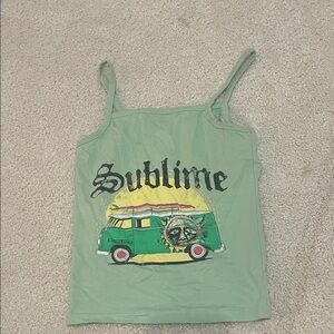 Green Sublime Tank Top